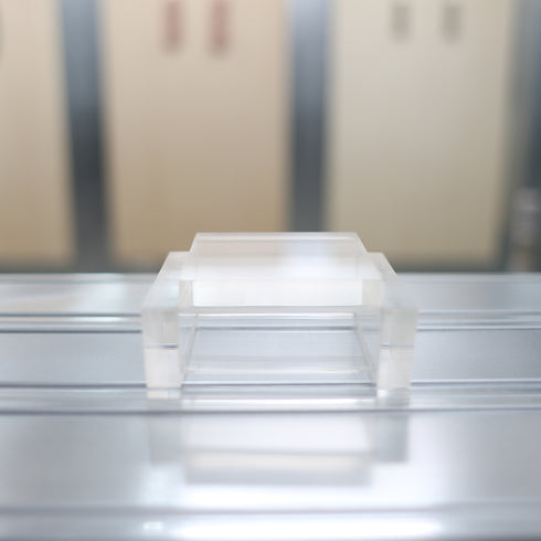 Thick acrylic box